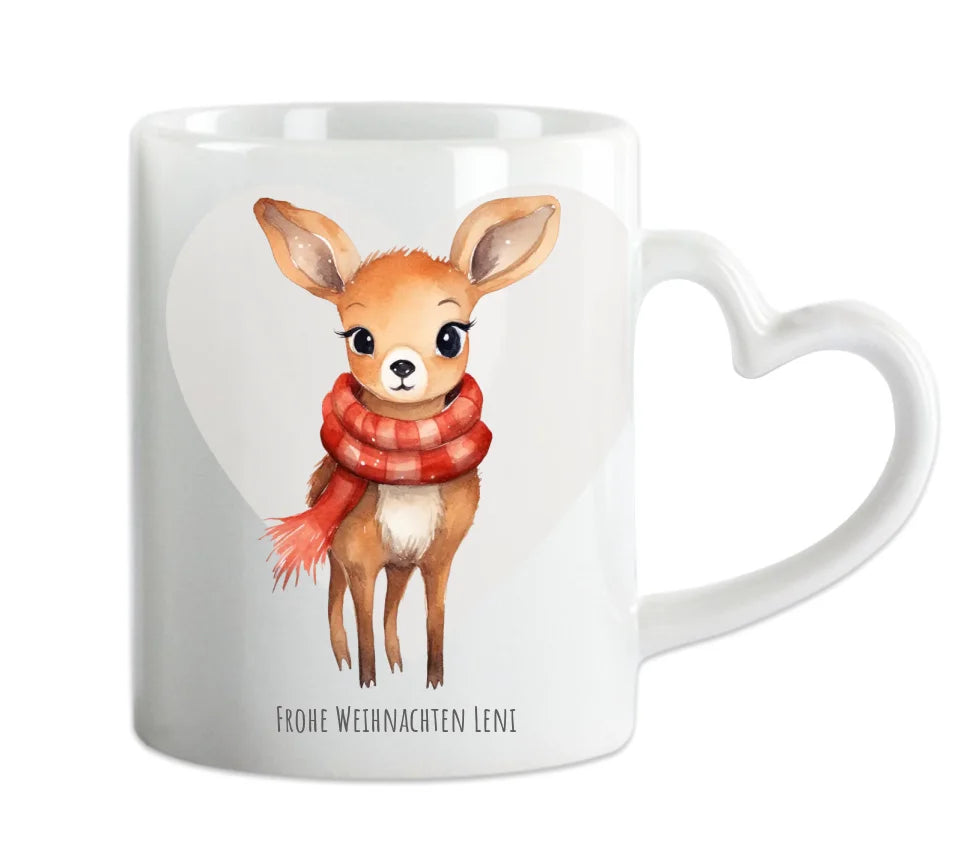 Geschenk Nikolaus, Weihnachten personalisiert - Kindertasse, Kinderbecher, Kinderteller - Nikolaustasse, Weihnachtstasse -mit Name