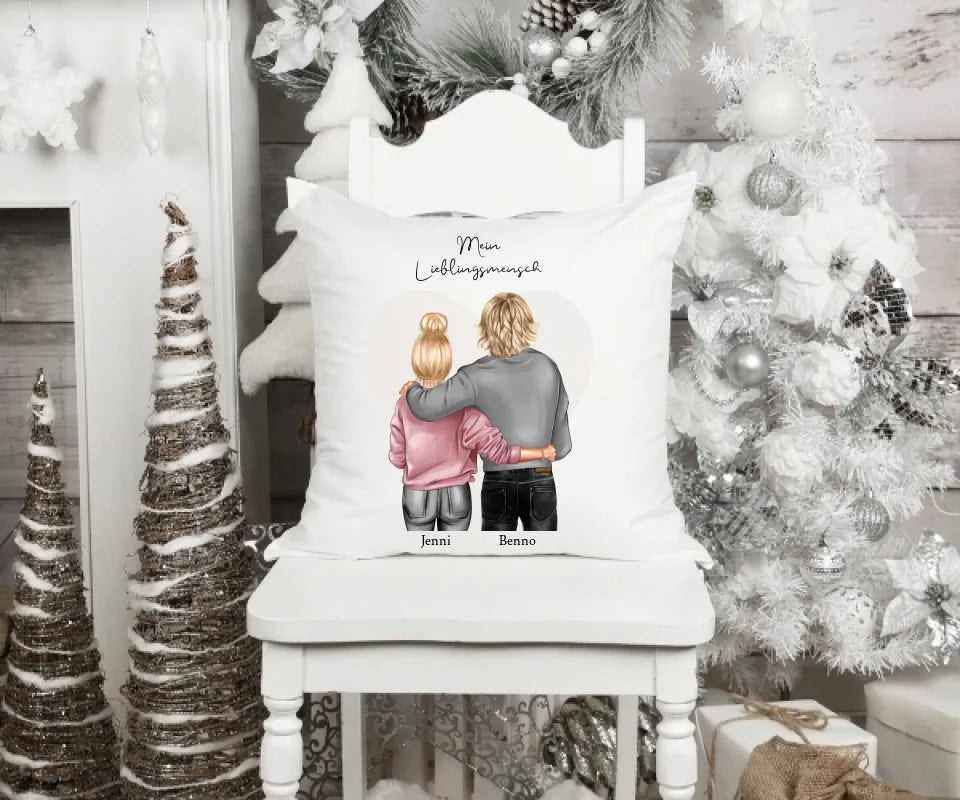 Personalisiertes Kissen Geburtstag Partner - Kissen Geschenk Freundin, Freund - Geburtstagsgeschenk, Ostergeschenk & Weihnachtsgeschenk