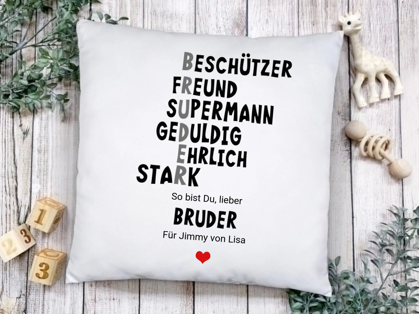 "Definition Bruder" personalisiertes Geschenk Bruder | Geburtstagsgeschenk | Zeitraum-Kunstdrucke