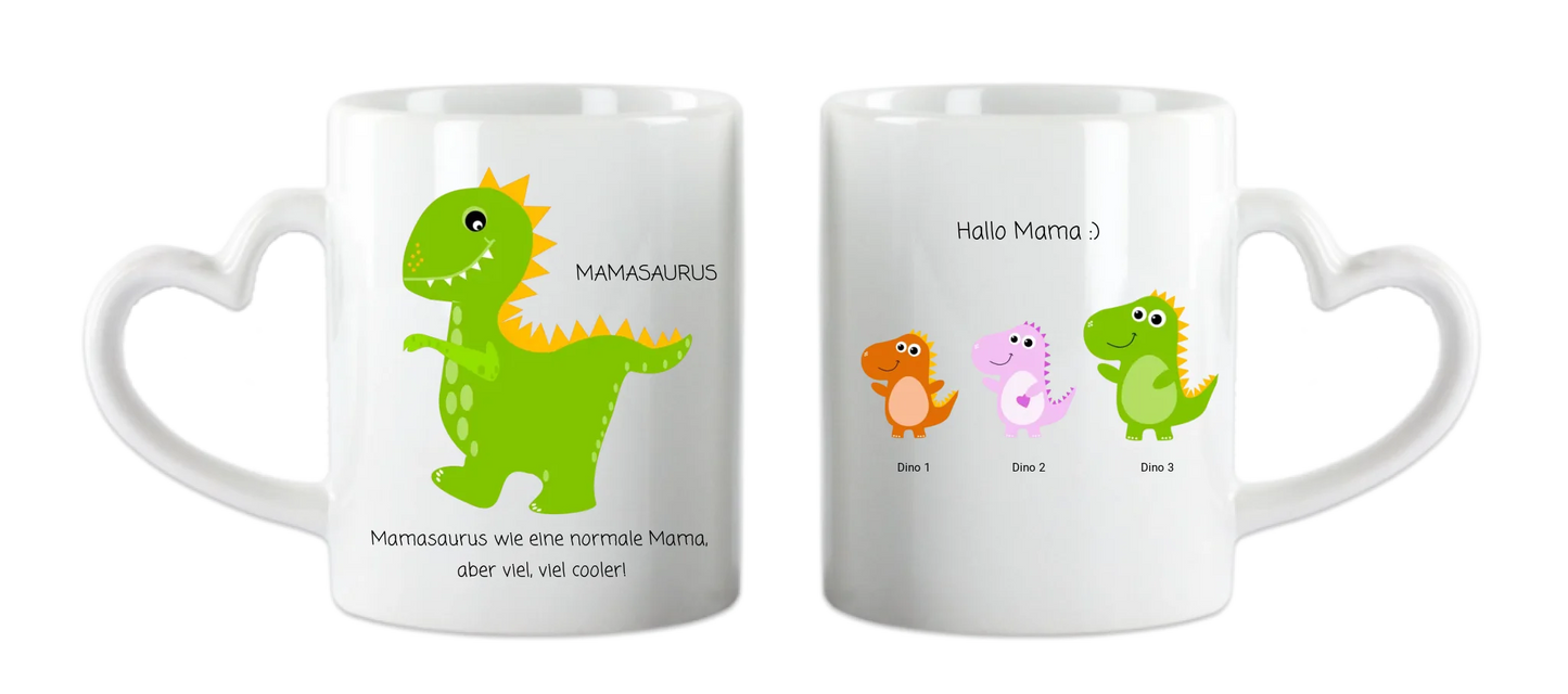 Personalisierte Tasse Ostergeschenk, Muttertagsgeschenk & Vatertagsgeschenk | | Mamasaurus | Omasaurus