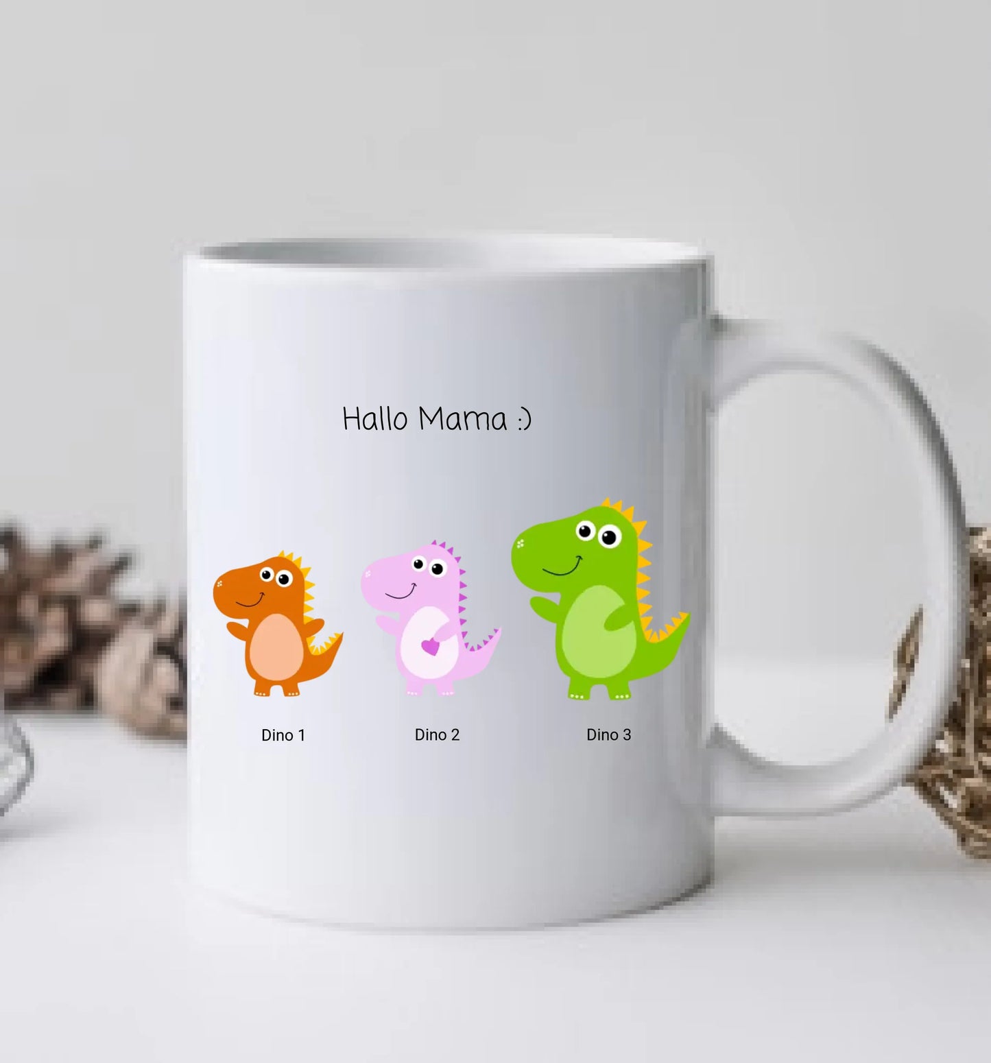 Personalisierte Tasse Ostergeschenk, Muttertagsgeschenk & Vatertagsgeschenk | | Mamasaurus | Omasaurus