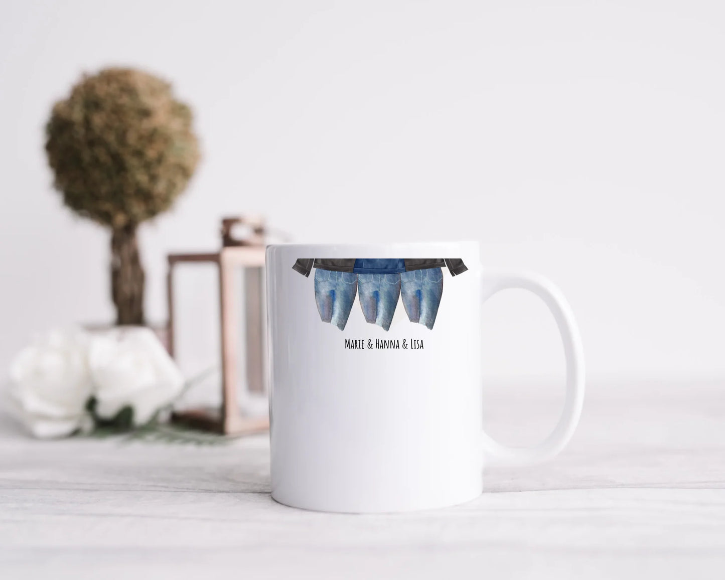 Personalsierte Tasse - Geschenk Freundin, Geburtstagsgeschenk & Freundschaftsgeschenk
