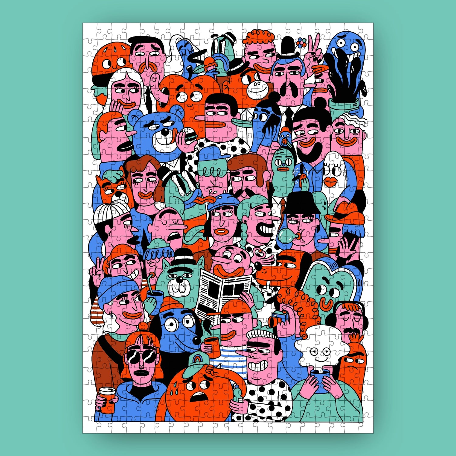 Puzzle Geschenkidee als Geburtstagsgeschenk & Weihnachtsgeschenk, modern und zeitgemäß von einzigartigen Künstlern.