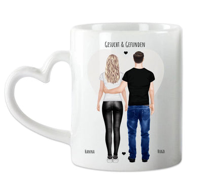 Geburtstag Geschenk Freundin, Geschenk Freund, personalisierte Tasse Partnergeschenk, Kaffeebecher Partner, Partnerin