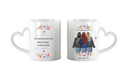 Geschenk Geburtstag 3 Beste Freundinnen Tasse personalisiert - Beste Freundin Geschenk | Schwester | Mama | Kollegin