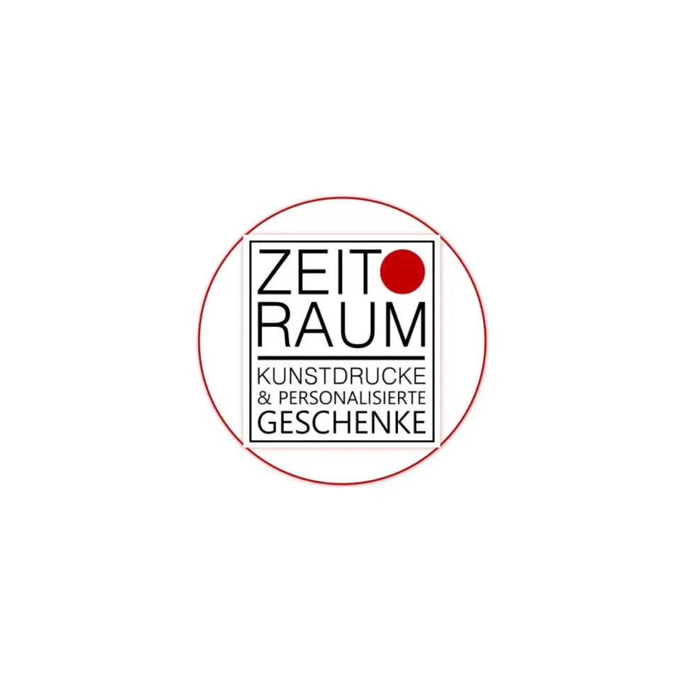 Personalisiertes Hochzeitsgeschenk - Sprüche Kissen Geschenk Hier & Jetzt - Geburtstagsgeschenk, Ostergeschenk & Weihnachtsgeschenk von Zeitraum-Kunstdrucke