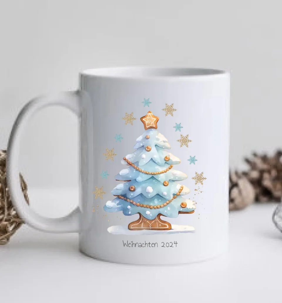 Personalisierte Kindertasse Nikolaustasse Weihnachtstasse, mit Namen Geschenk