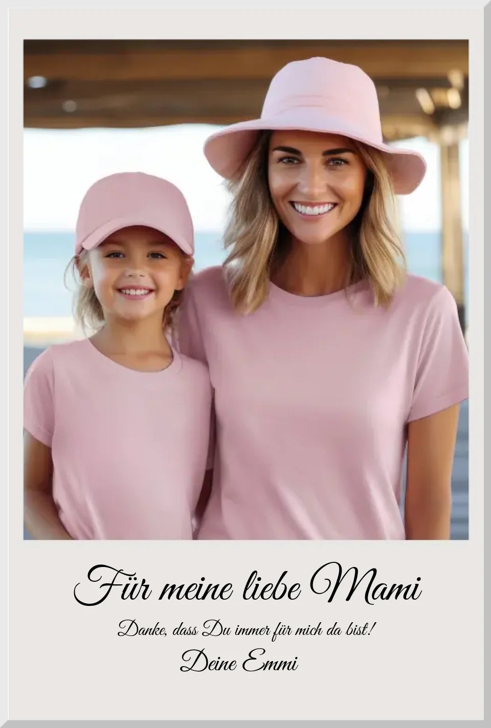 Geschenk Mama - Fotoposter Muttertagsgeschenk, Geburtstagsgeschenk, Weihnachtsgeschenk