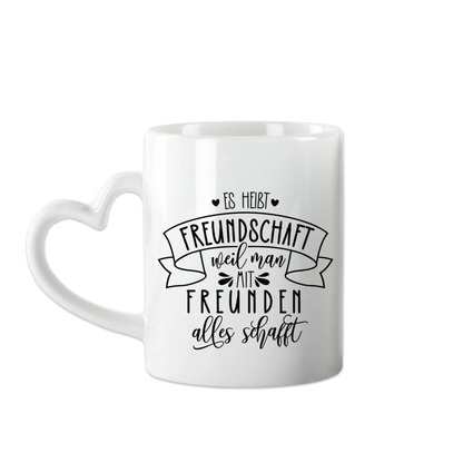 Personalisierte Tasse Geschenk beste Freundin | 2 Beste Freundinnen Geburtstagsgeschenk | Schwester |  Muttertag | Kollegin