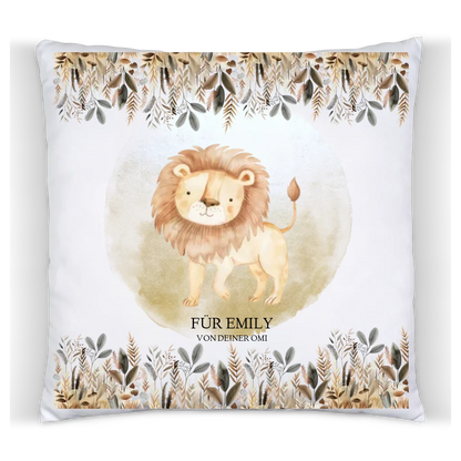 Kinderposter Namenspostet Wandbild Kinderzimmer Mädchen / Junge Dschungeltiere