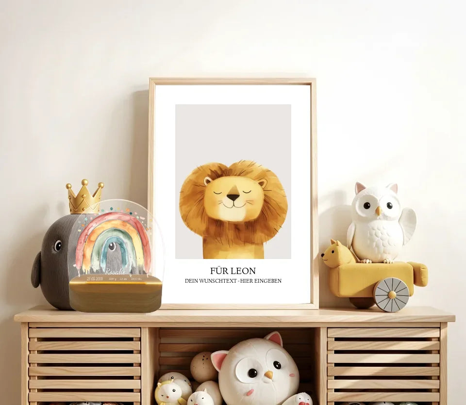 Kinderzimmer mit Poster und Mockup--2