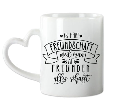 Personalisierte Tasse Geschenk beste Freundin - 2 Beste Freundinnen Geburtstagsgeschenk