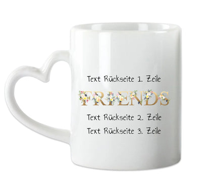Geschenk Personalisierte Tasse 3 Beste Freundinnen | Geschenk Schwester, Geburtstagsgeschenk