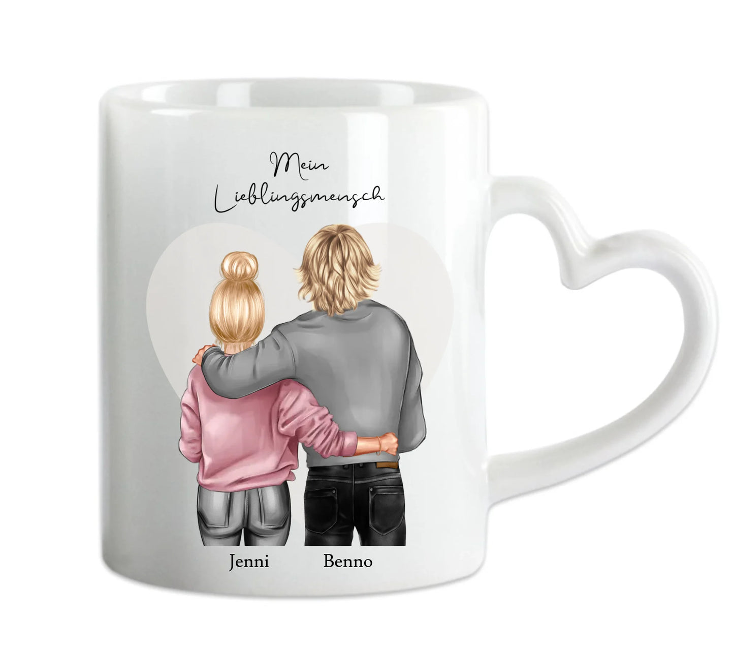 Personalisierte Tasse, Valentinstag Geschenk, Lieblingsmensch Partnerschaft Geschenk Tasse, Geschenk Freund, Freundin, Partner