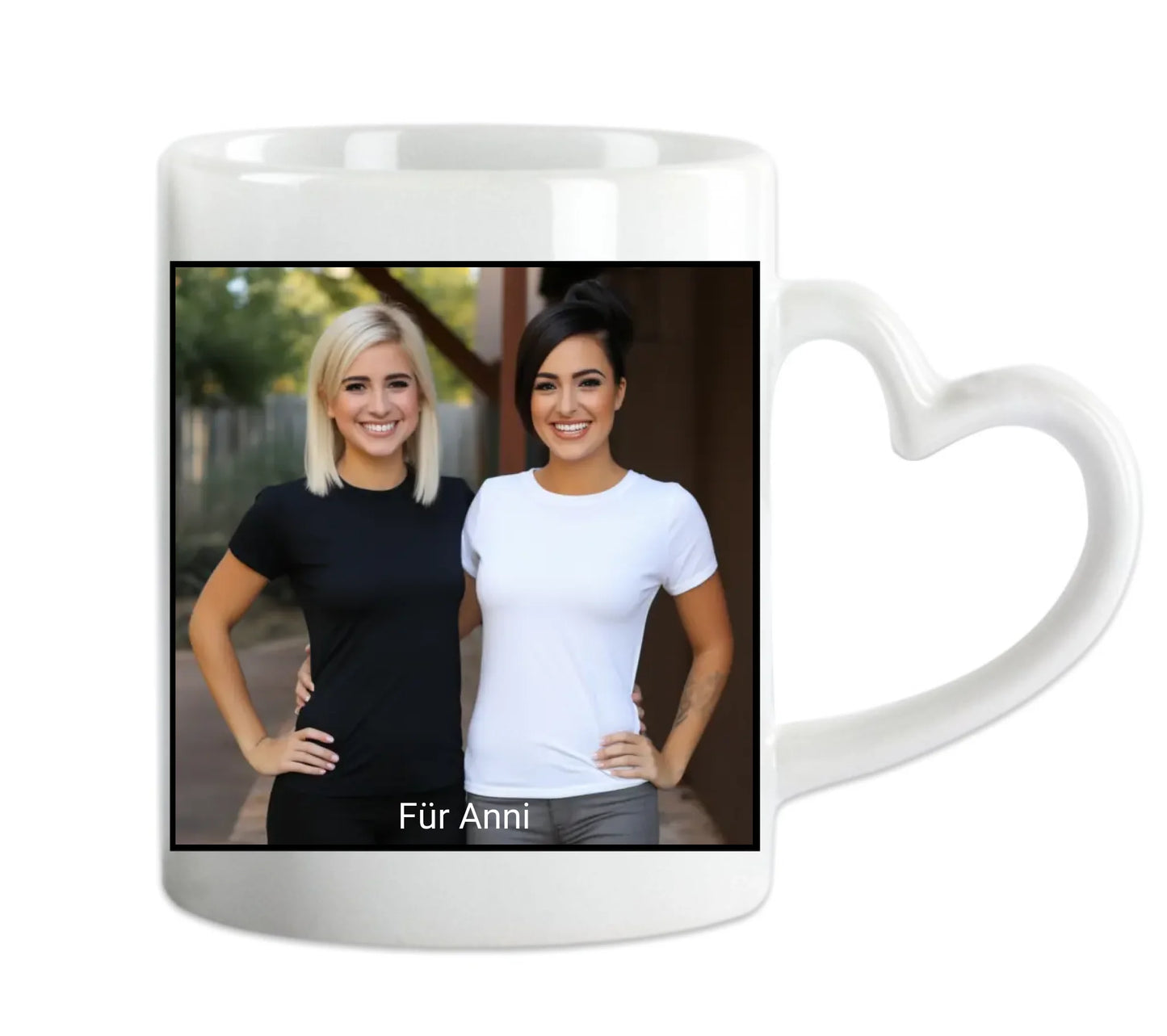 Personalisierte Fototasse mit eigenem Bild als Geburtstagsgeschenk - Weihnachtsgeschenk für Mama, Papa, Oma, Opa, beste Freunde