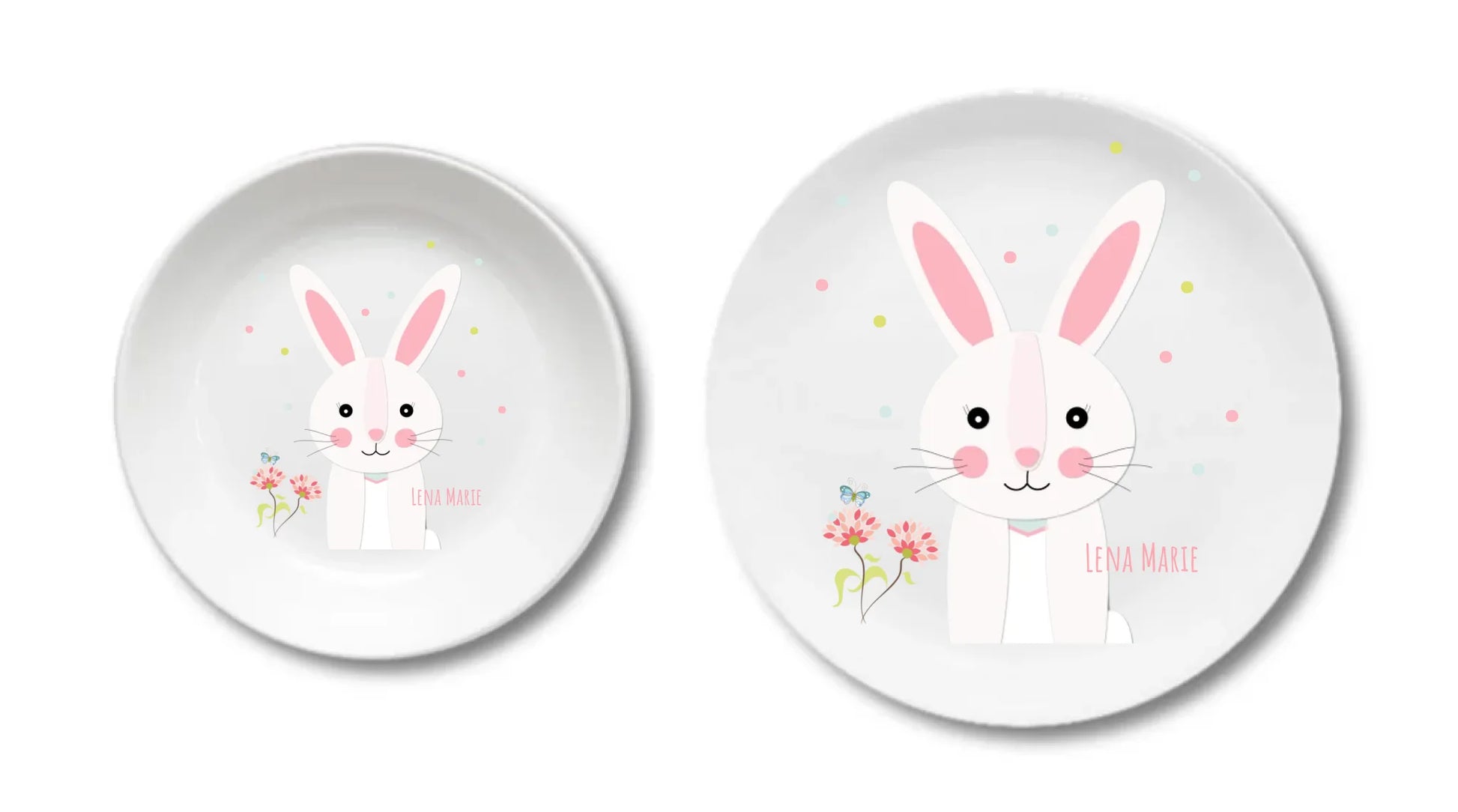 Kinderteller + flacher Teller