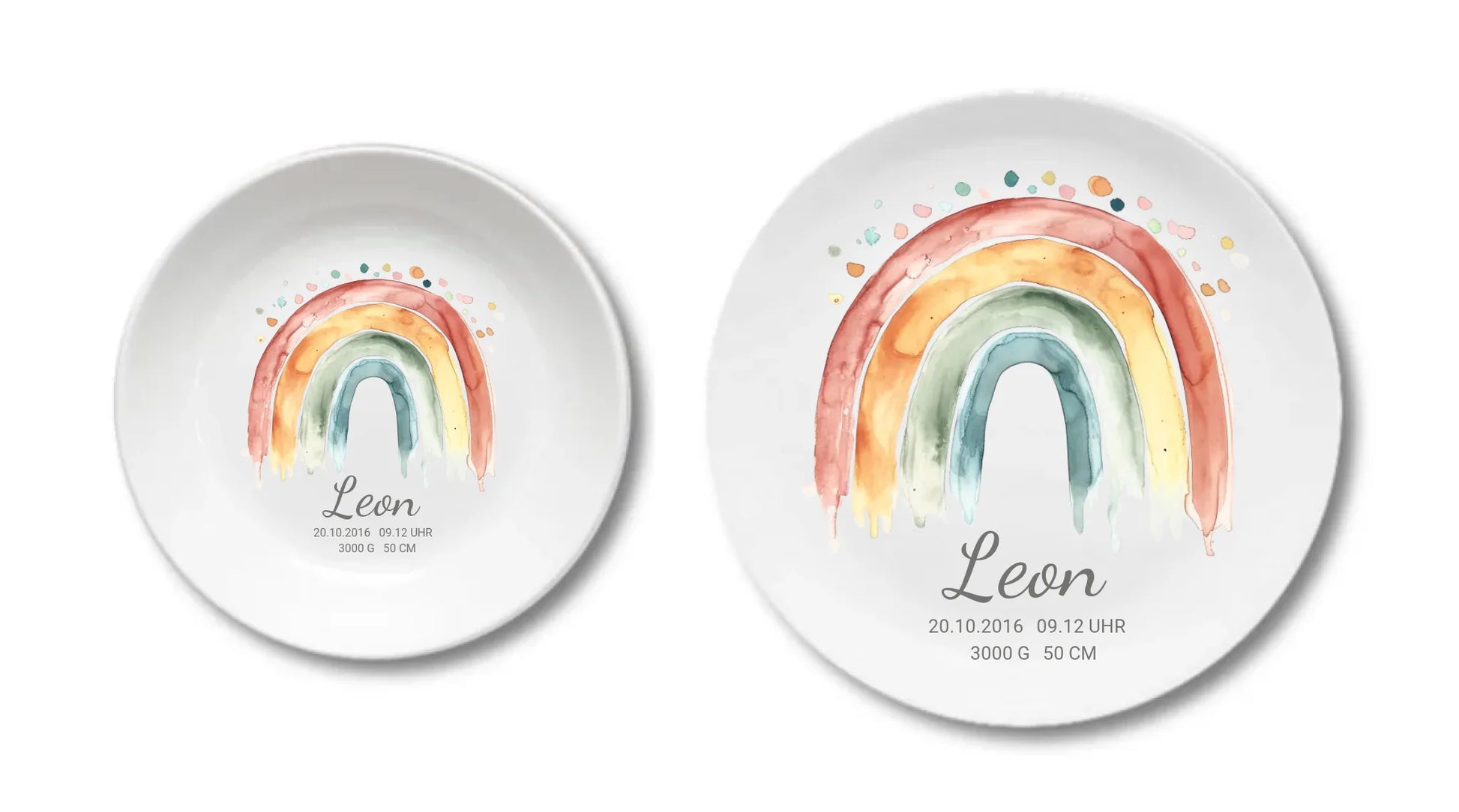 Kinderteller + flacher Teller