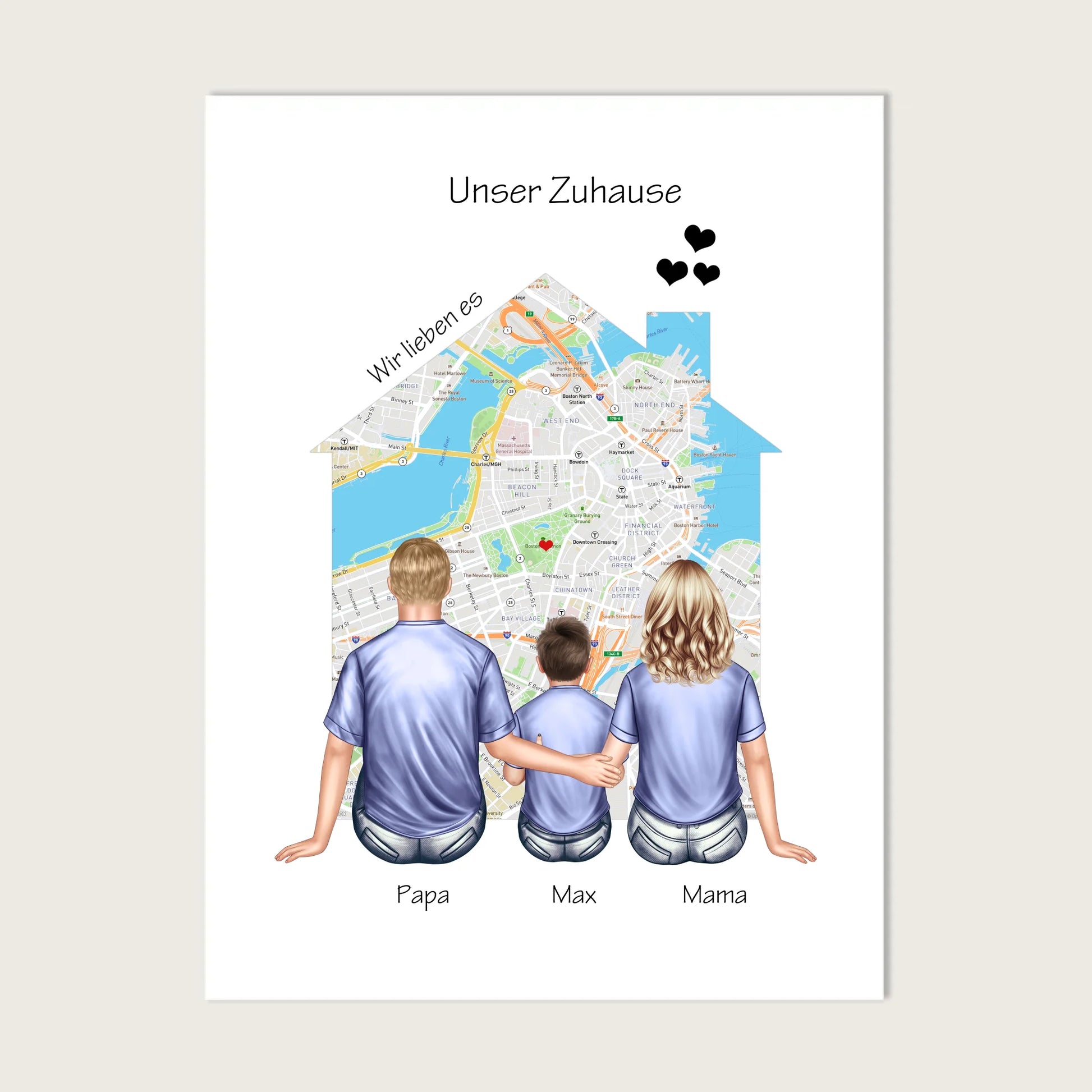 creme 30x40 Leinwand