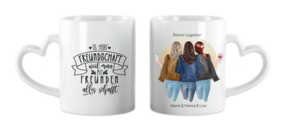 Herztasse rechts+ links