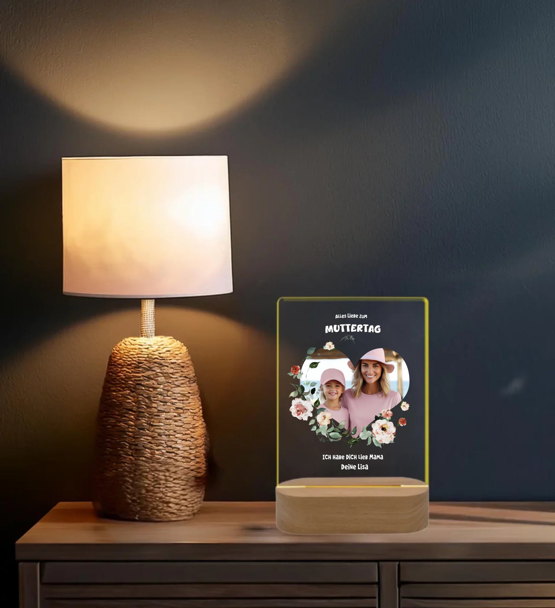 Komode Licht an