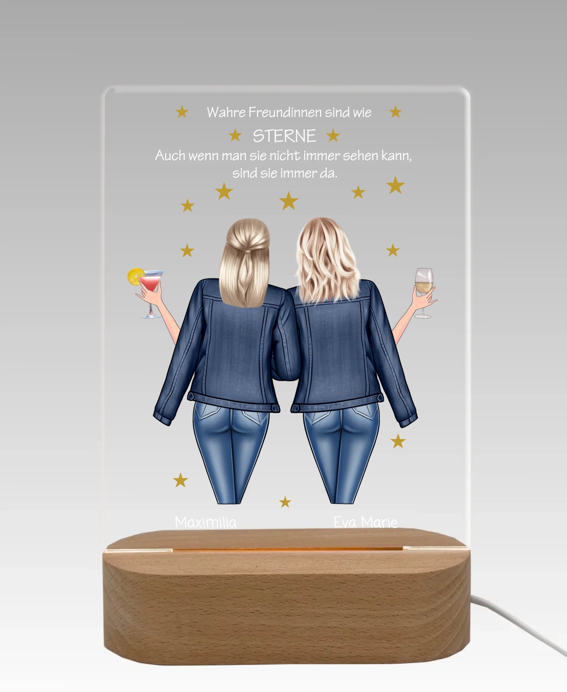 Licht aus - grauer Hintergrund