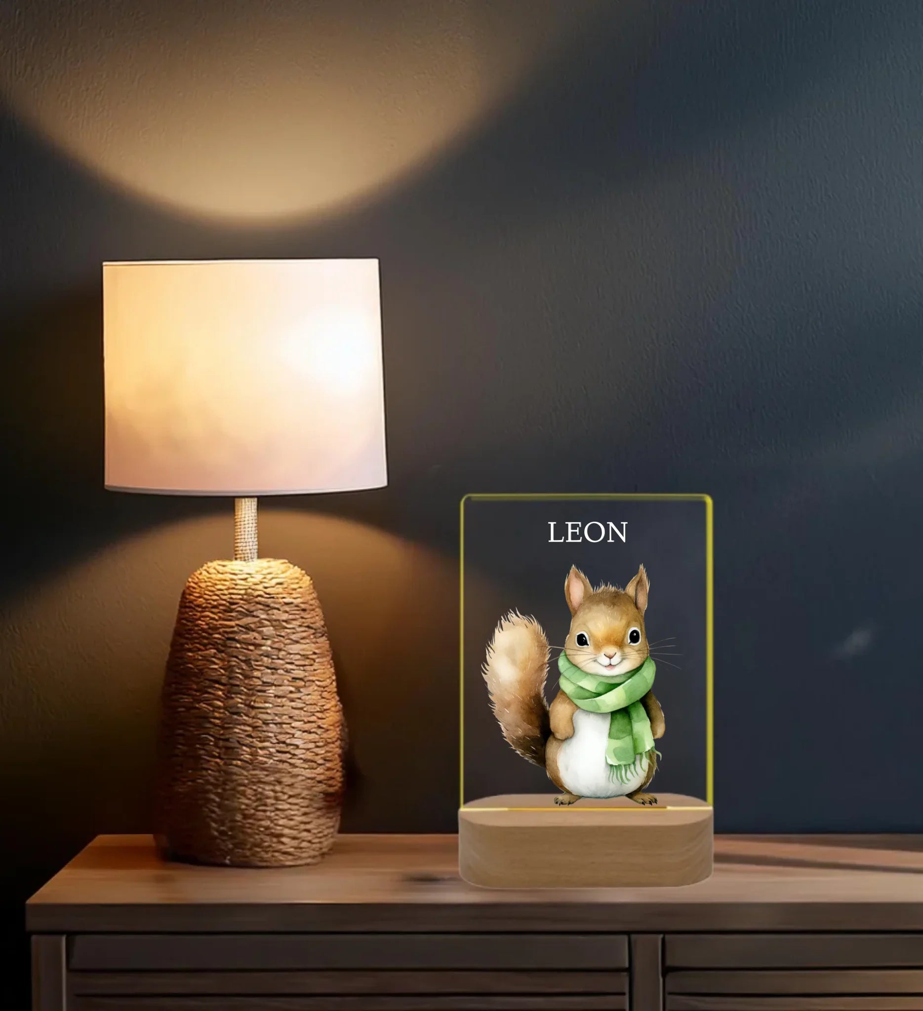 Komode Licht an