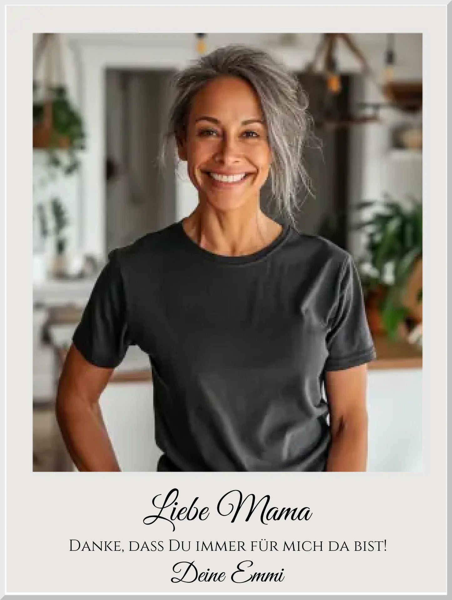 Fotoposter Mama Muttertagsgeschenk, Foto Geschenk Geburtstag Mama, Oma, Schwester, Kollegin, Freundin