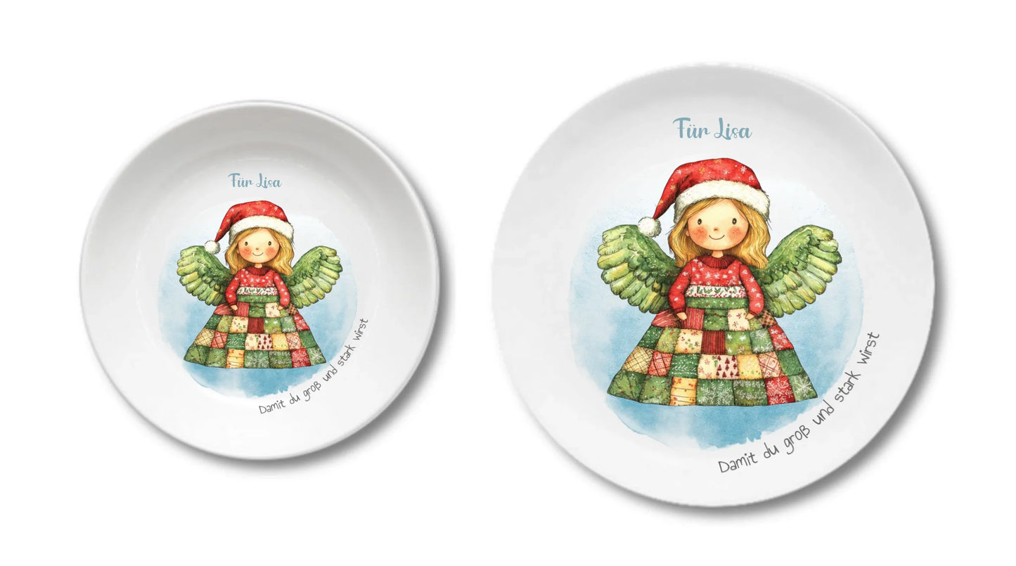 Kinderteller + flacher Teller