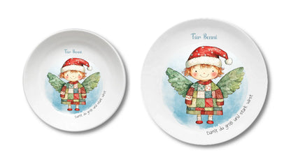 Kinderteller + flacher Teller