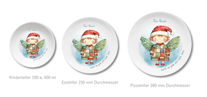 Kinderteller + flacher + Pizzateller