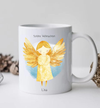 "Weihnachtsengel" Tasse -