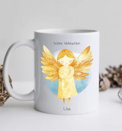 "Weihnachtsengel" Tasse -
