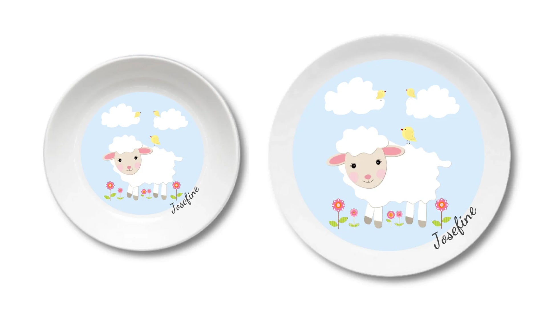 Kinderteller + flacher Teller