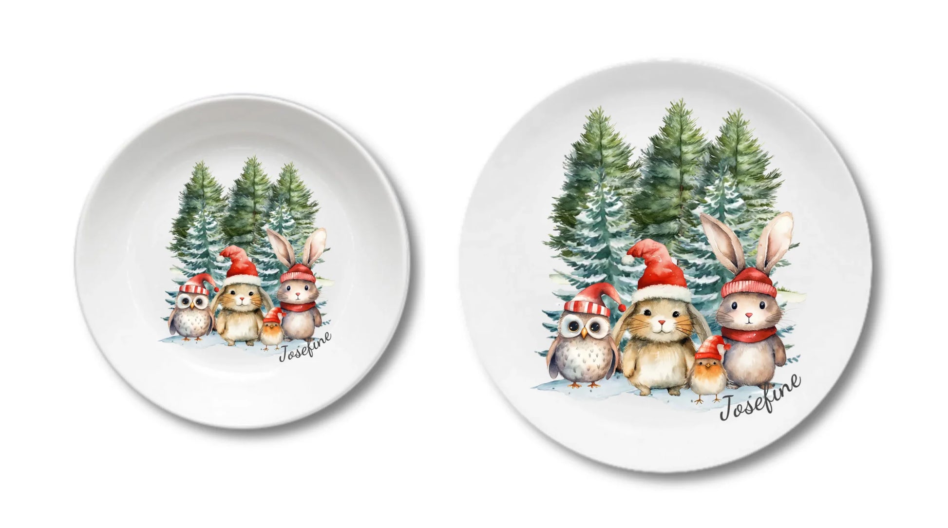 Kinderteller + flacher Teller