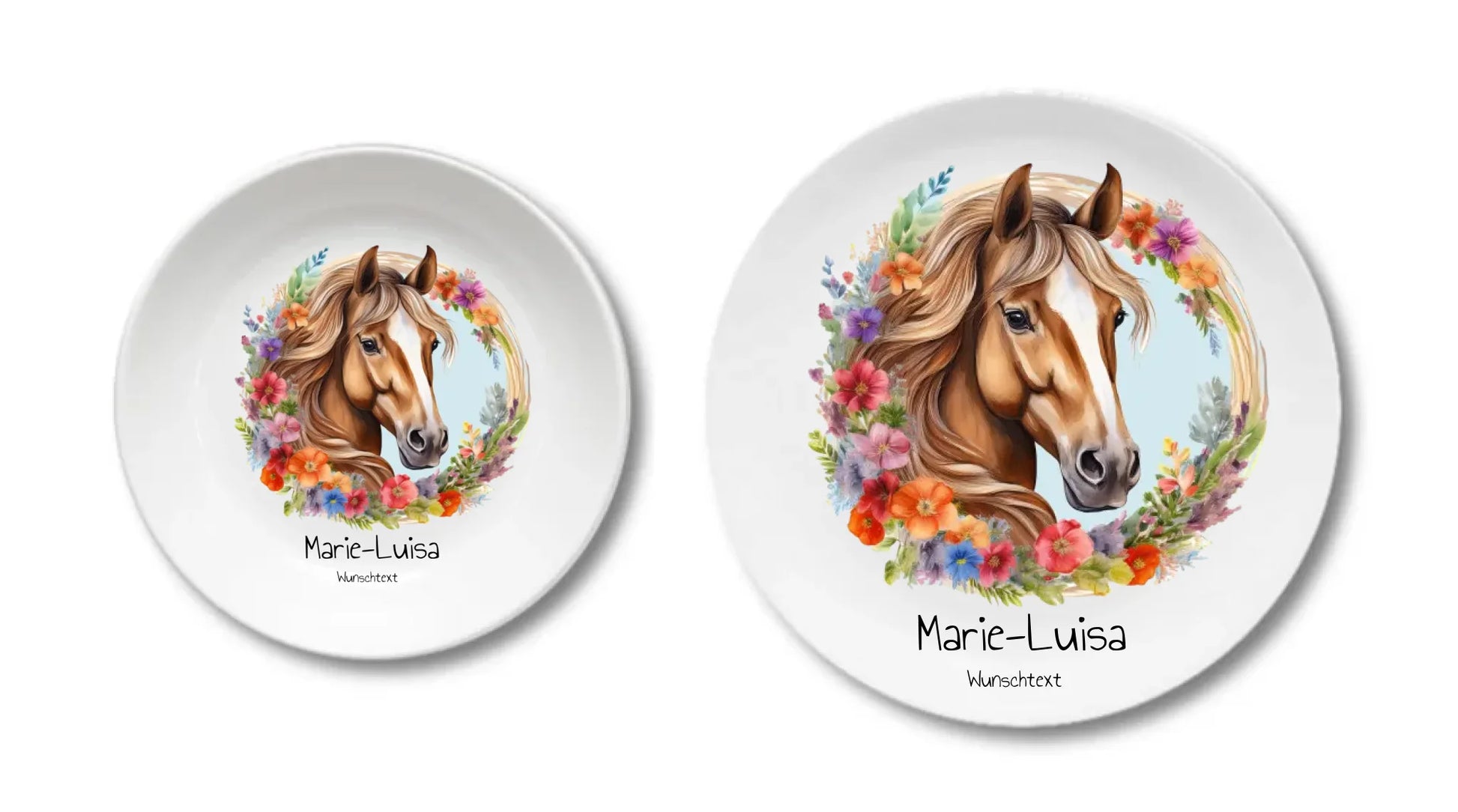 Kinderteller + flacher Teller