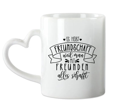 Geschenk 3 Beste Freundinnen Tasse mit Spruch personalisiert - Geburtstagsgeschenk, Freundin, Schwester, Manna, Kollegin