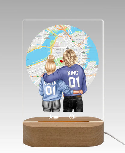 Licht aus - grauer Hintergrund