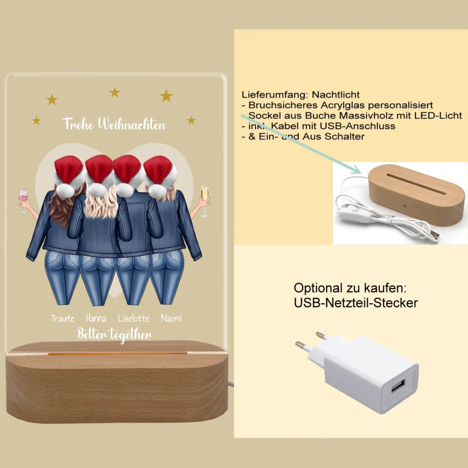 Produktinfo rechteckiges 3