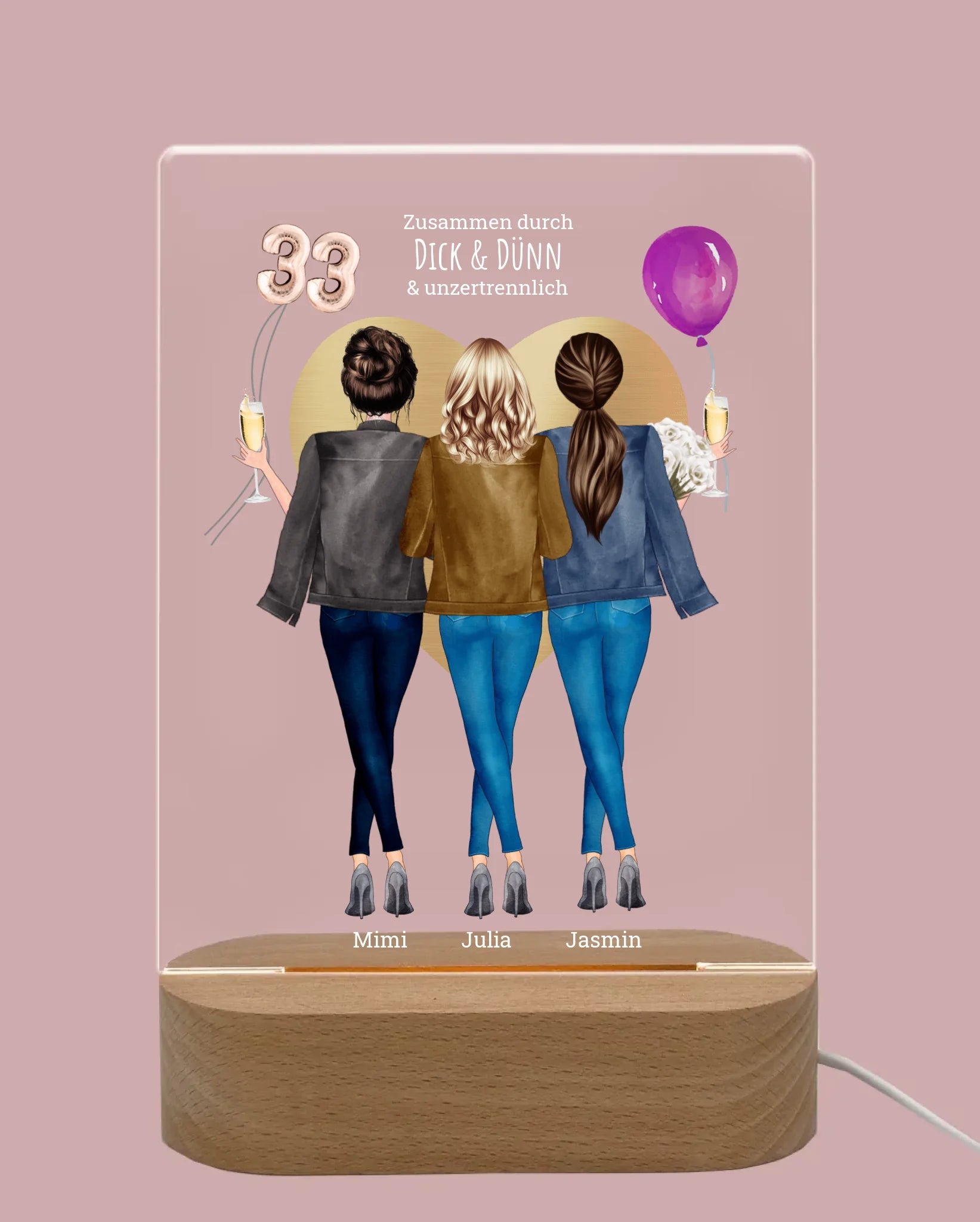 Licht aus - rechteckig - Neue Mockups für Acryllichter