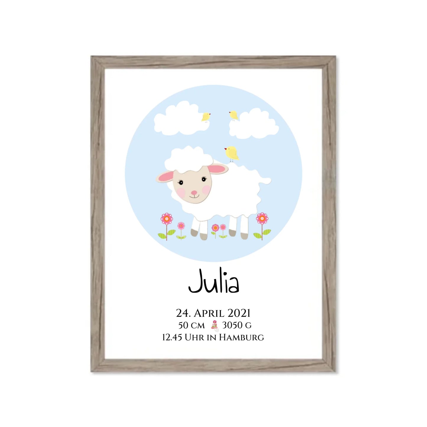 Mockup 30x40 eiche antik