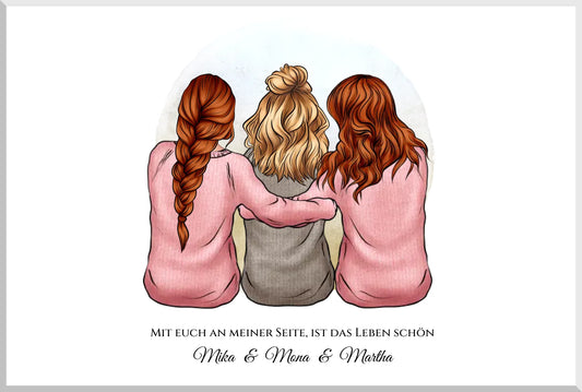 20x30 cm - Leinwand-quer