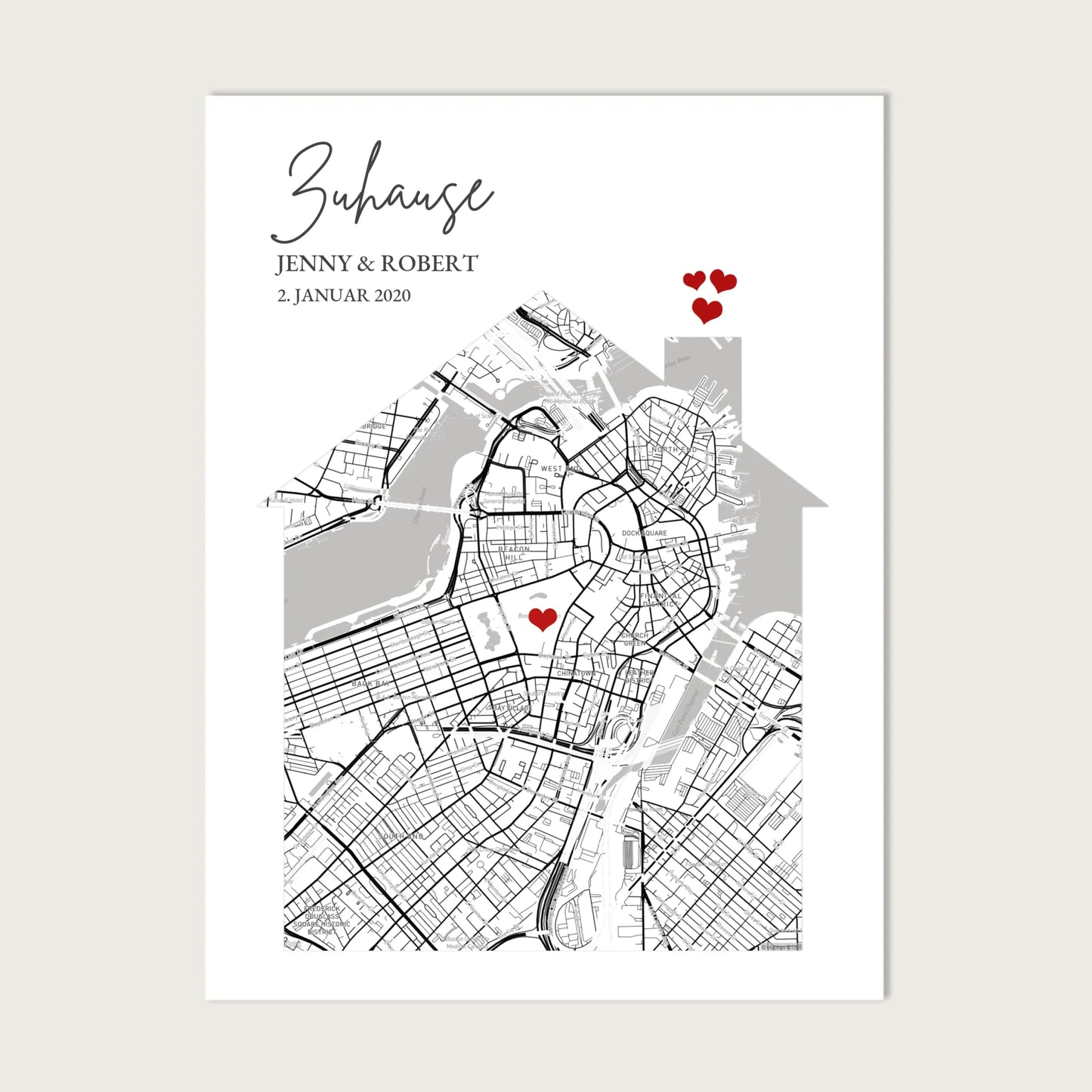 creme 30x40 Leinwand