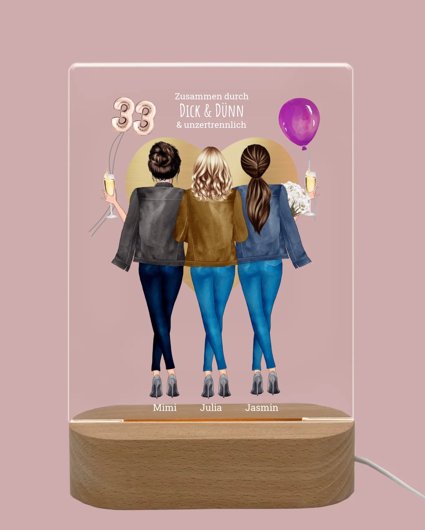 Licht aus - rechteckig - Neue Mockups für Acryllichter