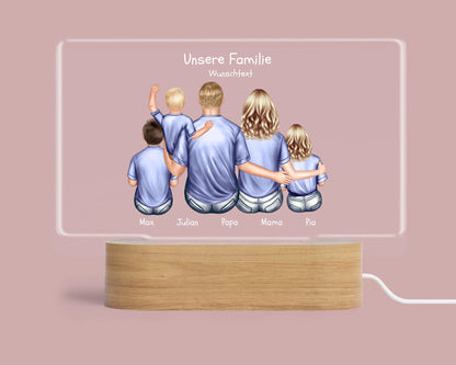 Nachtlicht Landscape blanko