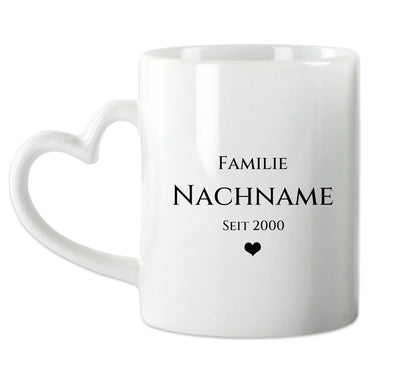 Weihnachtsgeschenk / Geburtstagsgeschenk personalisierte Tasse für Mama, Papa, Oma, Opa, Schwester, Bruder, Freundin & Freund