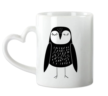 Für Nachteulen - Personalisierte Eulentasse mit Name - in der Ruhe liegt die Kraft